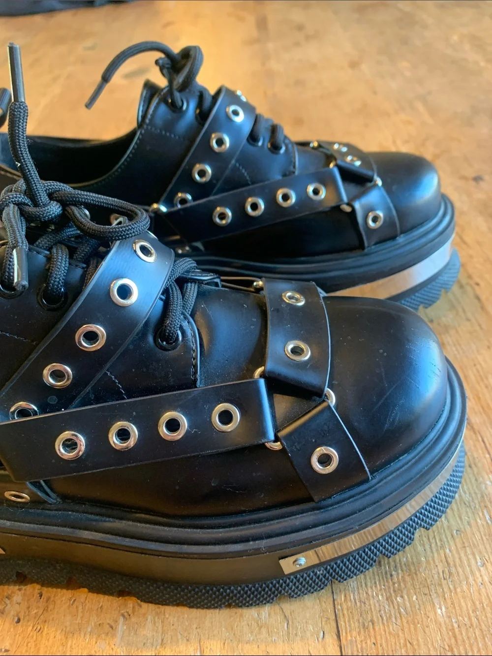 Koi Footwear black studded